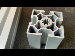 T Slots V Slots 6061 ملفات تعريف الألومنيوم الصناعية خط الإنتاج