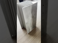 ملفات تعبئة الحرارة من الألومنيوم 6060 المضغوطة باللون الأسود T66