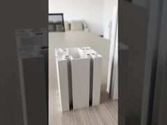 80 * 80 خط تجميع الملفات الصناعية من الألومنيوم للقسمات المكتبية / الآلات