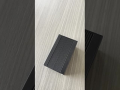 ملفات تعبئة النوافذ من الألومنيوم المطلية بالرماد ملفات تعبئة الألومنيوم H للمباني