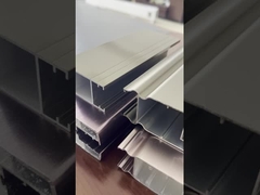 أنودة 6061 6005 مقاطع ألومنيوم مبثوقة قطع / حفر / ثقب