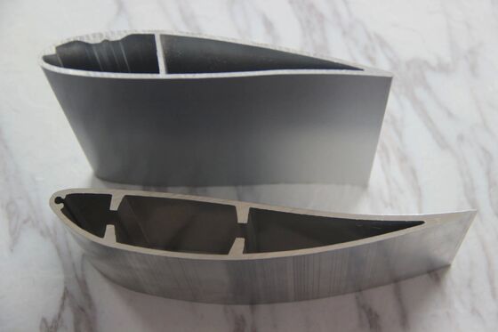 China Supplier Black Anodized Aluminum Hvls Industrial Fan Blade Ceiling Fan Blade Profile