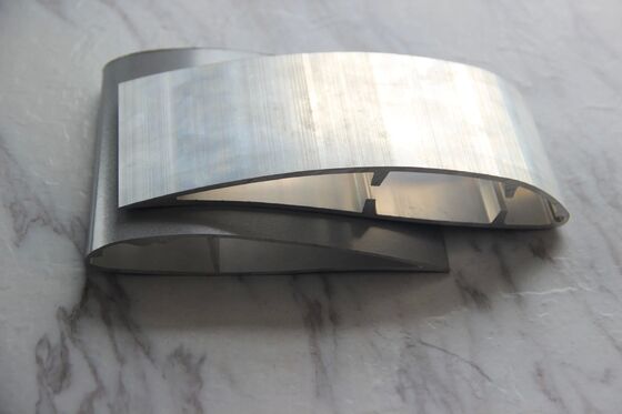 China Supplier Black Anodized Aluminum Hvls Industrial Fan Blade Ceiling Fan Blade Profile