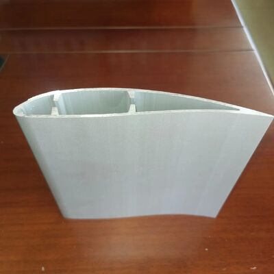 Custom Silkscreen Printing / China Supplier Black Anodized Aluminum Extrusion Fan Blade for Airfoil