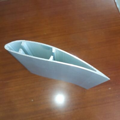 Custom Silkscreen Printing / China Supplier Black Anodized Aluminum Extrusion Fan Blade for Airfoil
