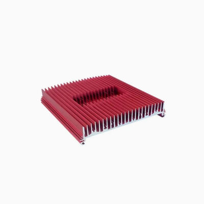 Electrophoresis Anti Scratch Aluminum Extrusion Profiles for Audio Amplifier Box with CNC Machining