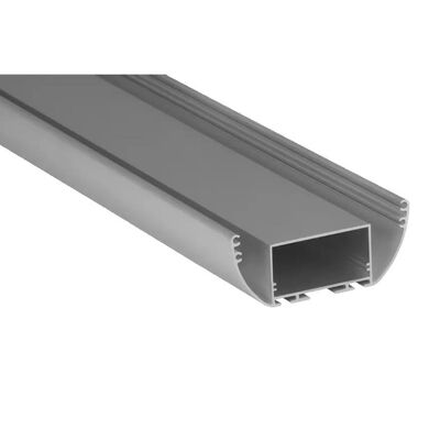 Brushed Anodized Aluminium LED Extrusion Channel Profile with CNC Processing
