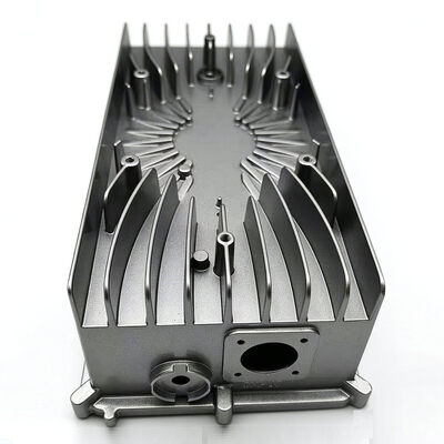 Customized Aluminum Die Cast Housing and Die Cast Aluminum Heatsink with Good Thermal Dissipation and Powder Coating