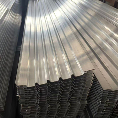 6063-T5 Aluminum Corrugated Roof Profile with Integral Extrusion Hollow Structure and Customizable Size for Extruded Aluminum Roofing Sheet