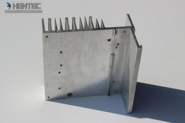 6063/6005 الألومنيوم المبرد النتوء الملامح مع الانحناء تلميع