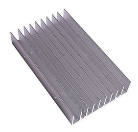 الكروم المشتت الحراري الألومنيوم النتوء الملامح مع 6063-T5 سبيكة