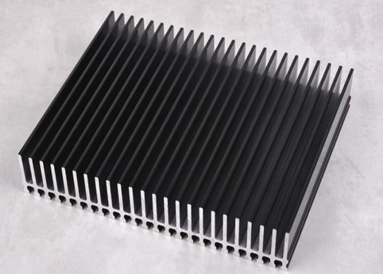 Odm Rectangle Copper 6063 6061 بثق الألمنيوم بالوعة الحرارة